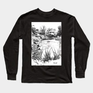 Ink drawing 1 Long Sleeve T-Shirt